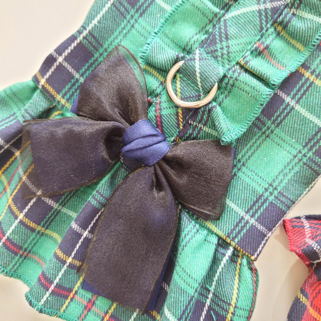 tartan check one-pieceの画像