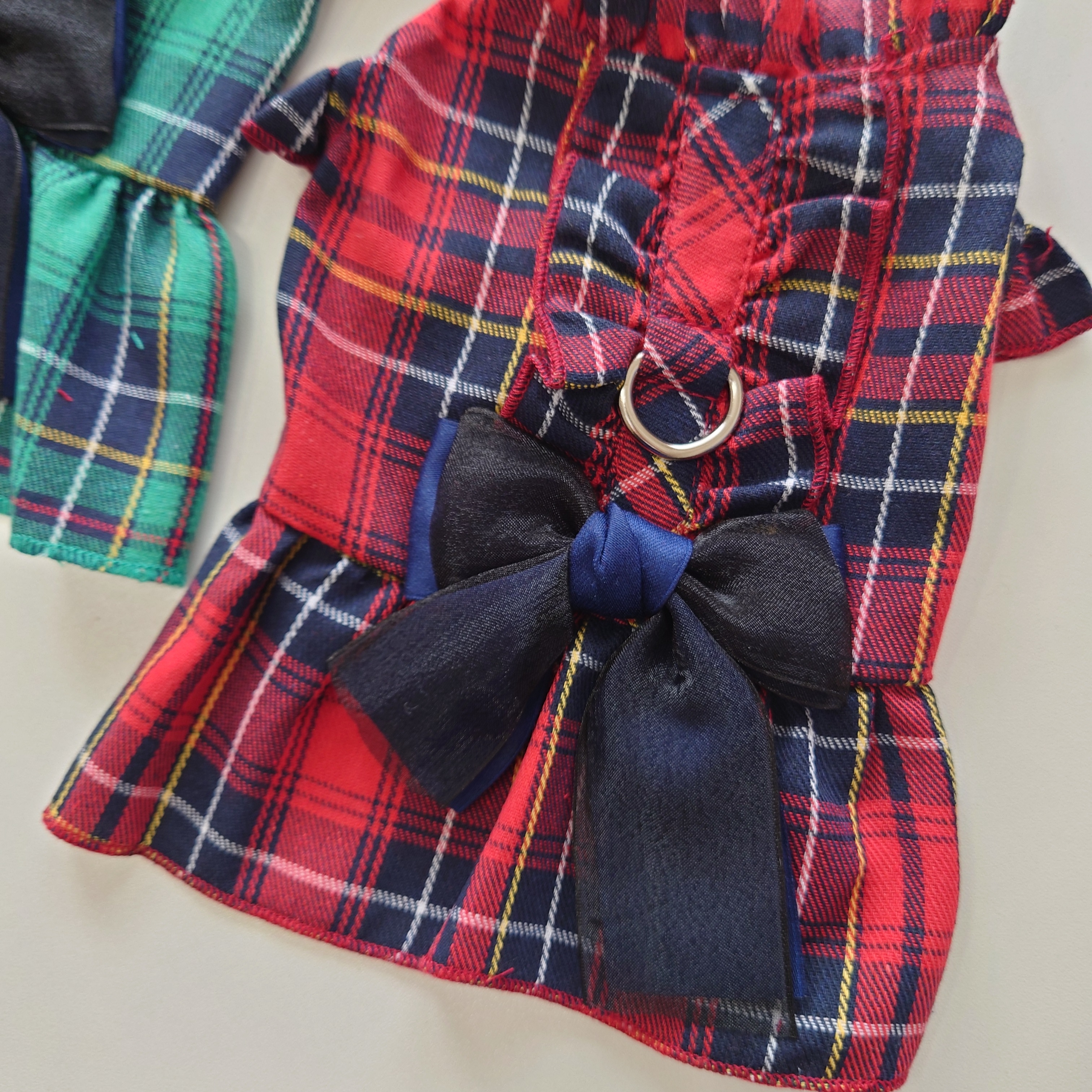 tartan check one-pieceの画像