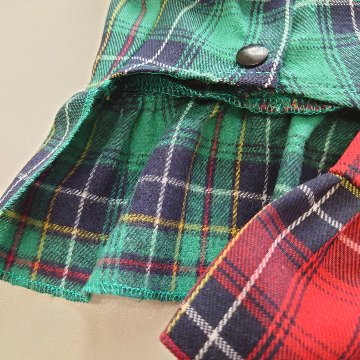 tartan check one-pieceの画像