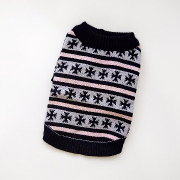 cross pattern knit topsの画像