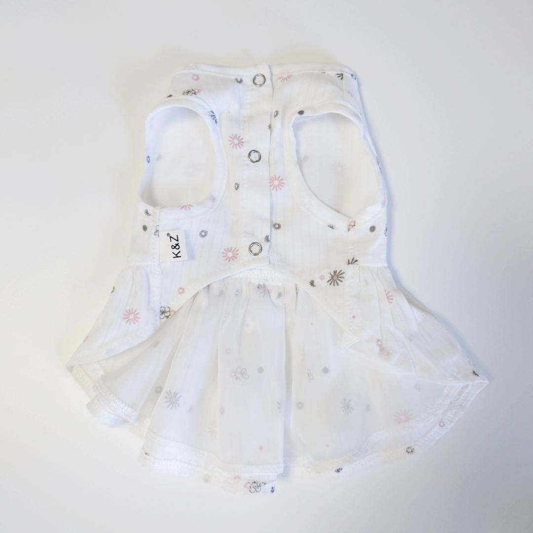 (LAST XSサイズ1点のみ)refresh flower ワンピースの画像