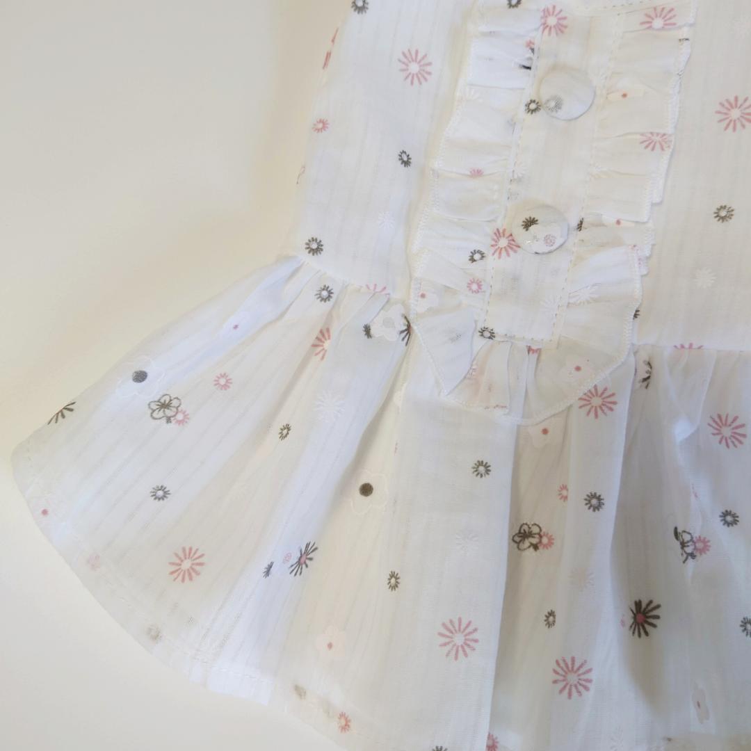 (LAST XSサイズ1点のみ)refresh flower ワンピースの画像