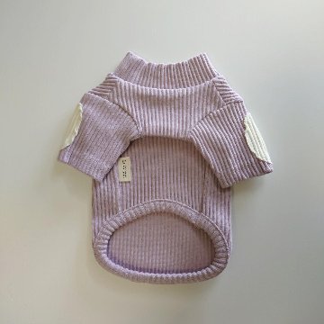 LASTグリーンLサイズのみ)Daily Patch Rib Neck Topsの画像