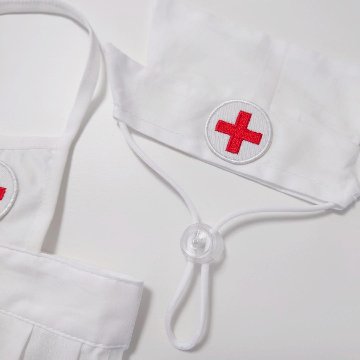 なりきりNURSE (エプロンキャップset)の画像