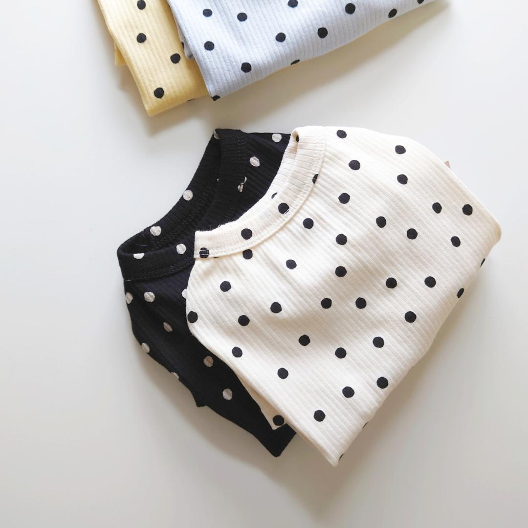 Jenny Hearts dot t-shirt (シンプル)の画像