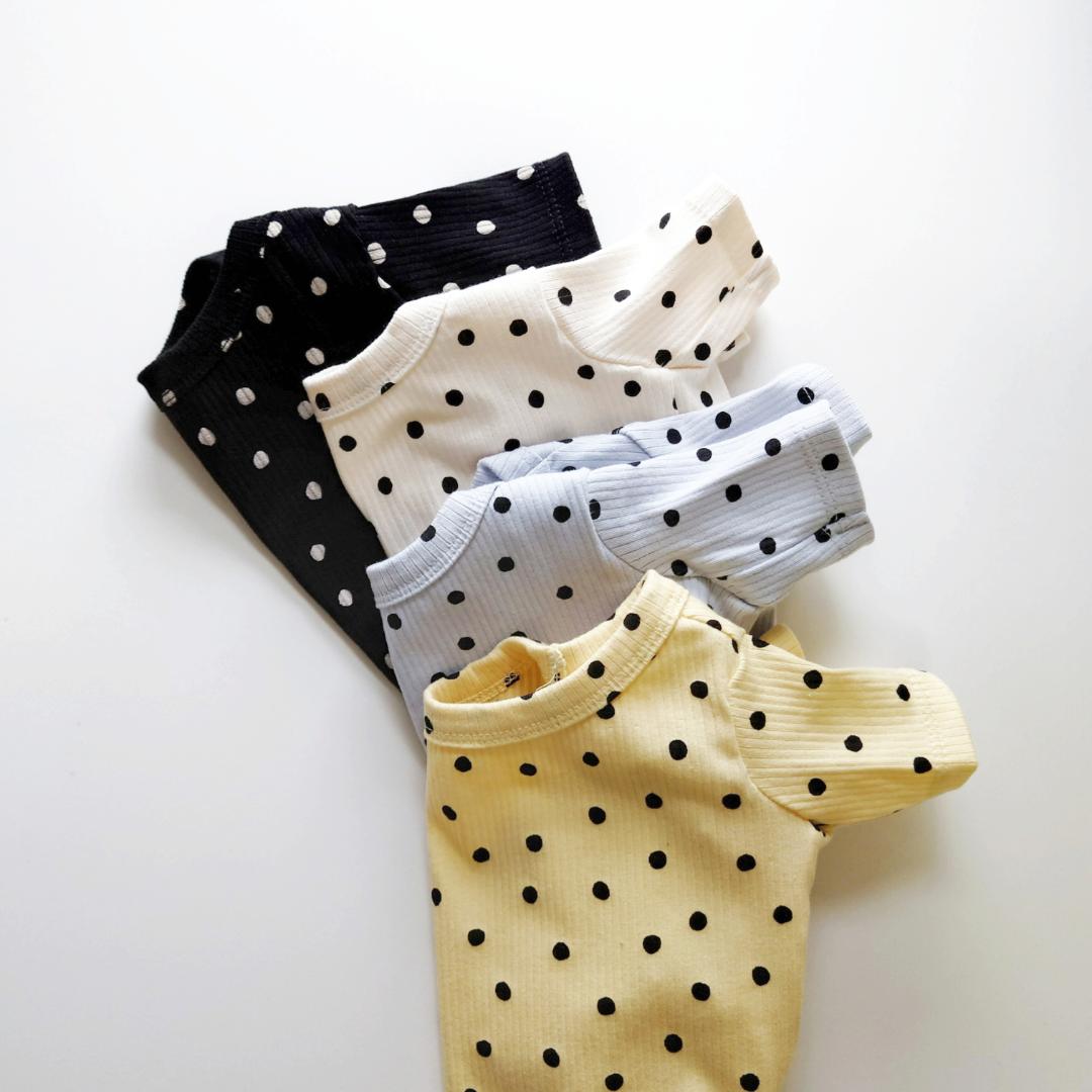 Jenny Hearts dot t-shirt (シンプル)の画像