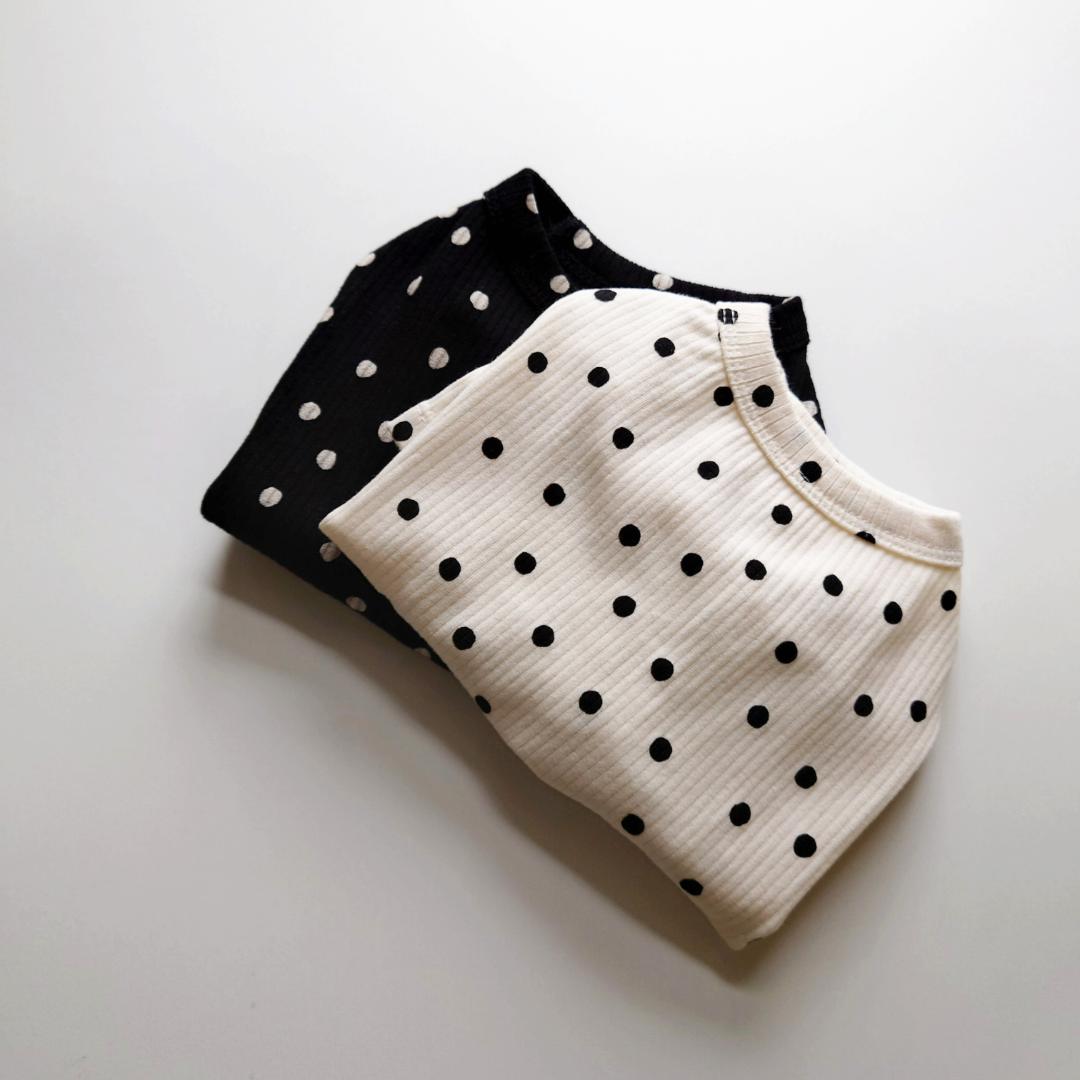 Jenny Hearts dot t-shirt (シンプル)の画像