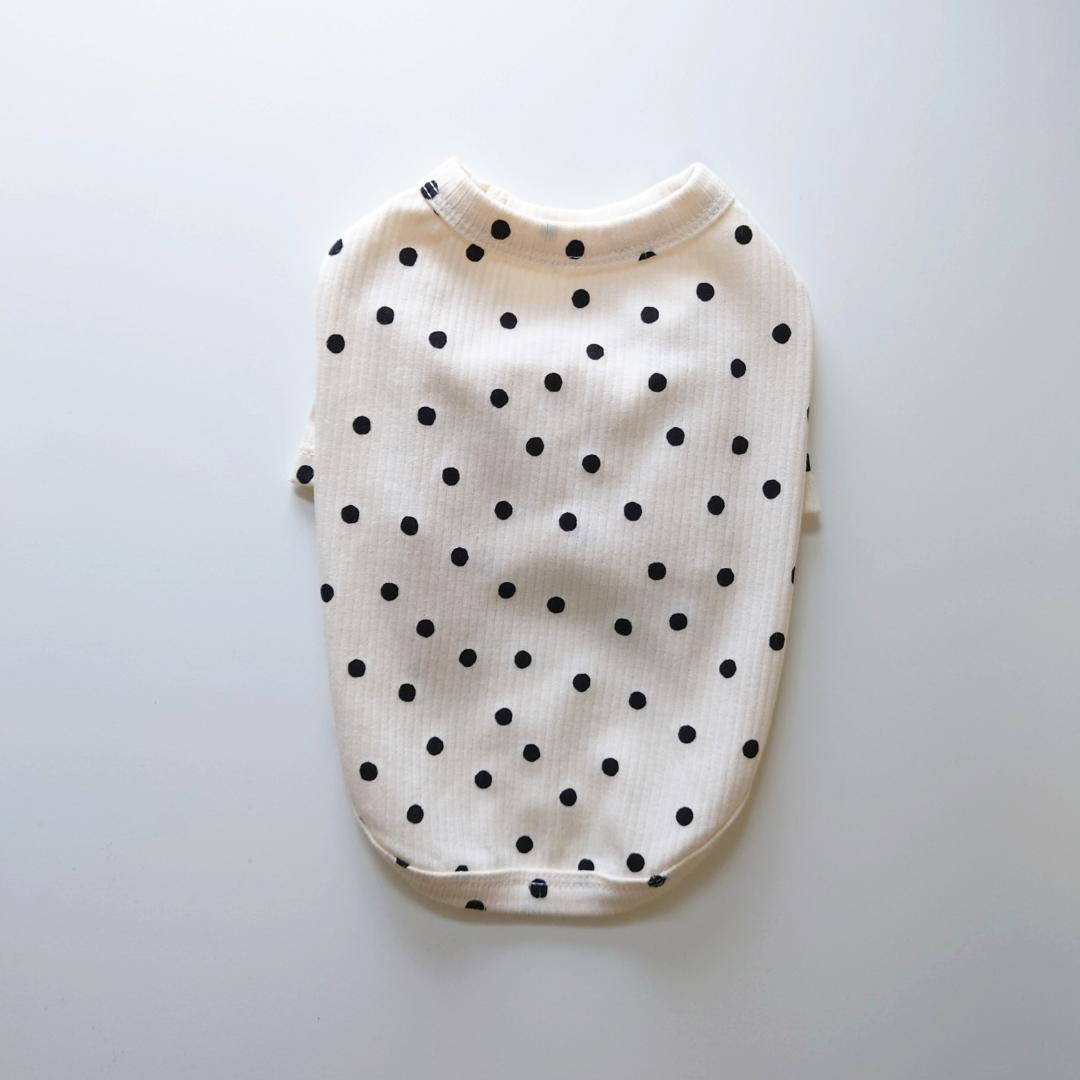 Jenny Hearts dot t-shirt (シンプル)の画像