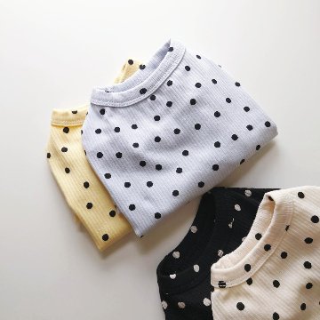 Jenny Hearts dot t-shirt (カラー)の画像