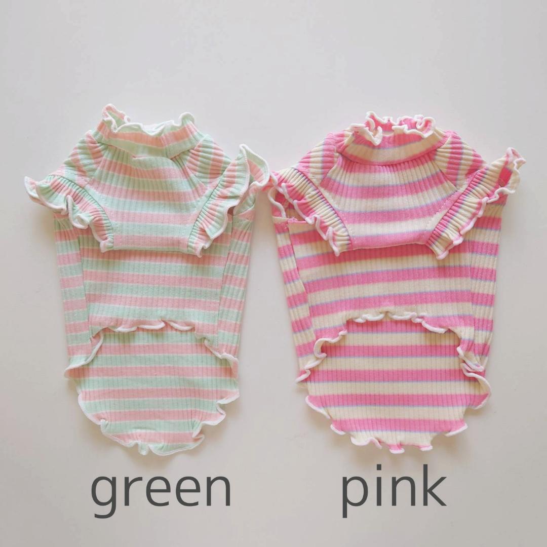 pastel border topsの画像