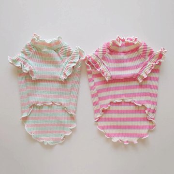 pastel border topsの画像