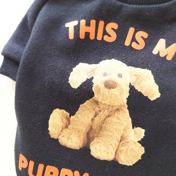 PUPPY sweatshirt (for pet)の画像