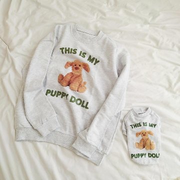 PUPPY sweatshirt (for pet)の画像