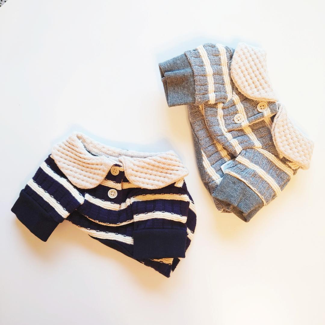 knit waffle t-shirtの画像