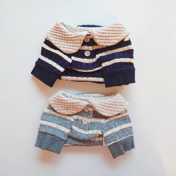 knit waffle t-shirtの画像