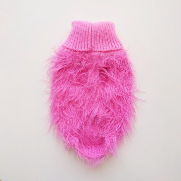 LASTサイズMのみ)shaggy knit　topsの画像