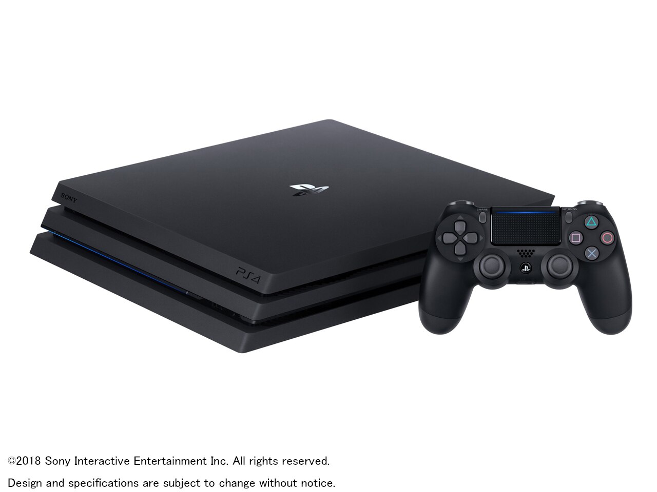 PS4 Pro CUH-7200BB01 ジェットブラック 1TBモデル の画像