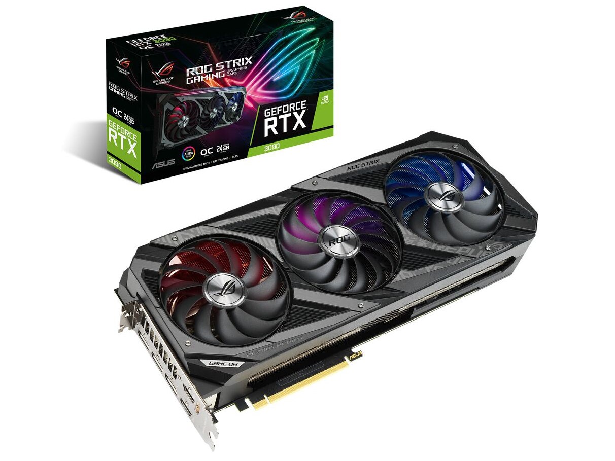 ASUS ROG-STRIX-RTX3090-O24G-GAMING [PCIExp 24GB] 国内版の画像