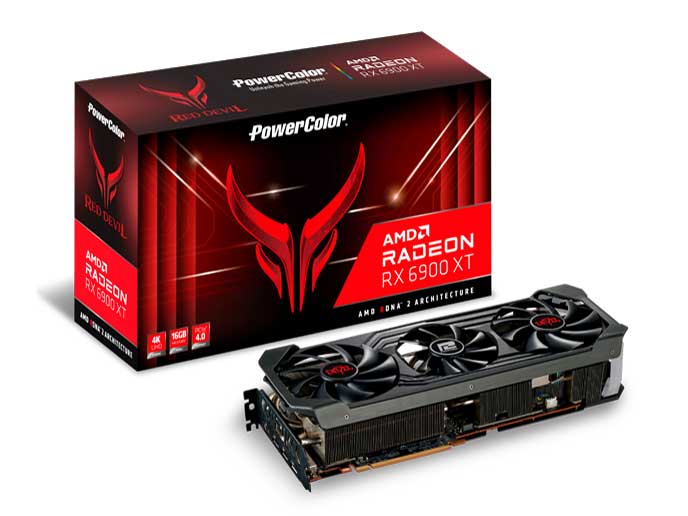 在庫有り PowerColor Red Devil AMD Radeon RX 6900XT 16GB GDDR6 AXRX 6900XT 16GBD6-3DHE/OC [PCIExp 16GB]の画像