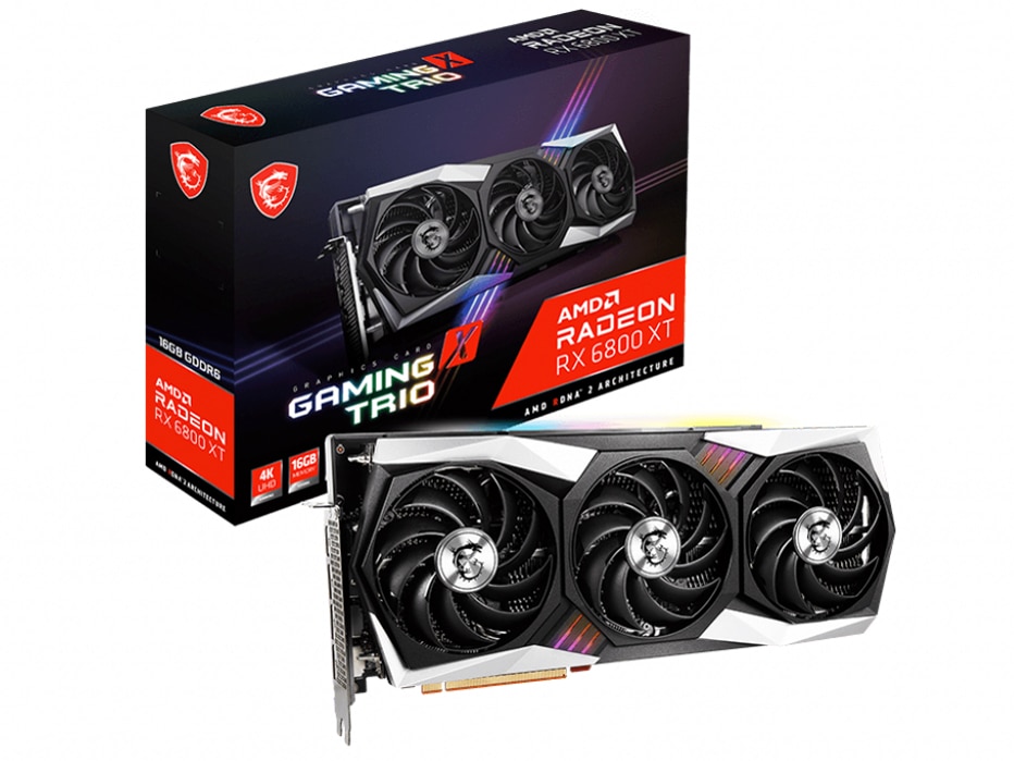 Radeon RX 6800 XT GAMING X TRIO 16G [PCIExp 16GB]の画像