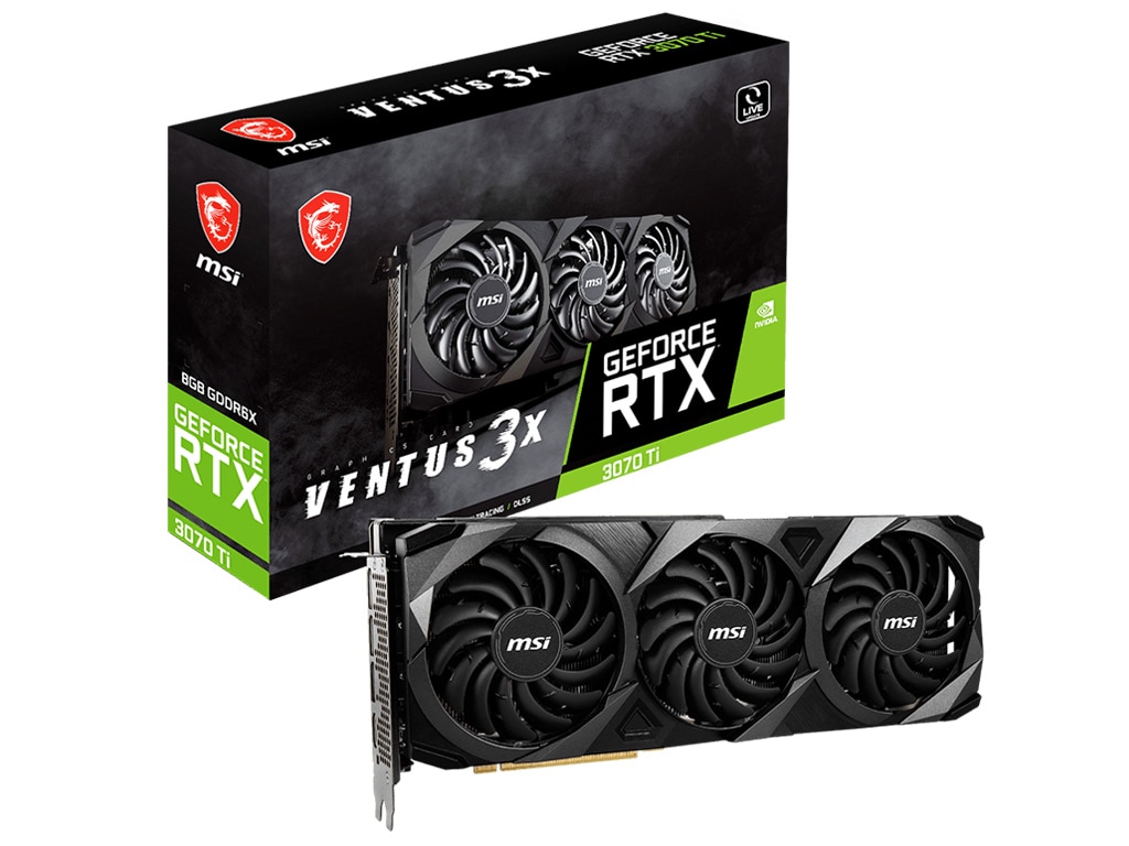 GeForce RTX 3070 Ti VENTUS 3X 8G OC [PCIExp 8GB]の画像