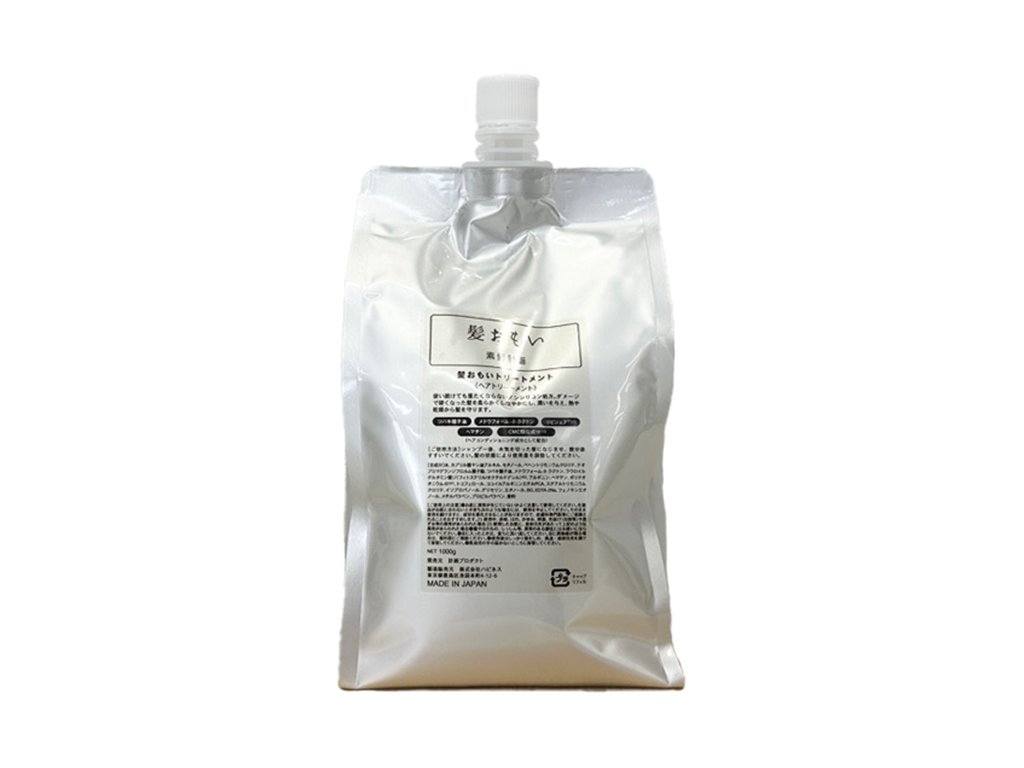 大容量【詰替1000g】髪おもい-トリートメントの画像