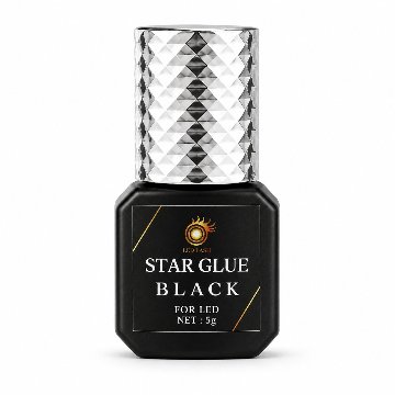 スターグルーブラック１秒硬化 5ml LEDまつ毛エクステ専用グルー LED LASH【まとめ売り有り】の画像