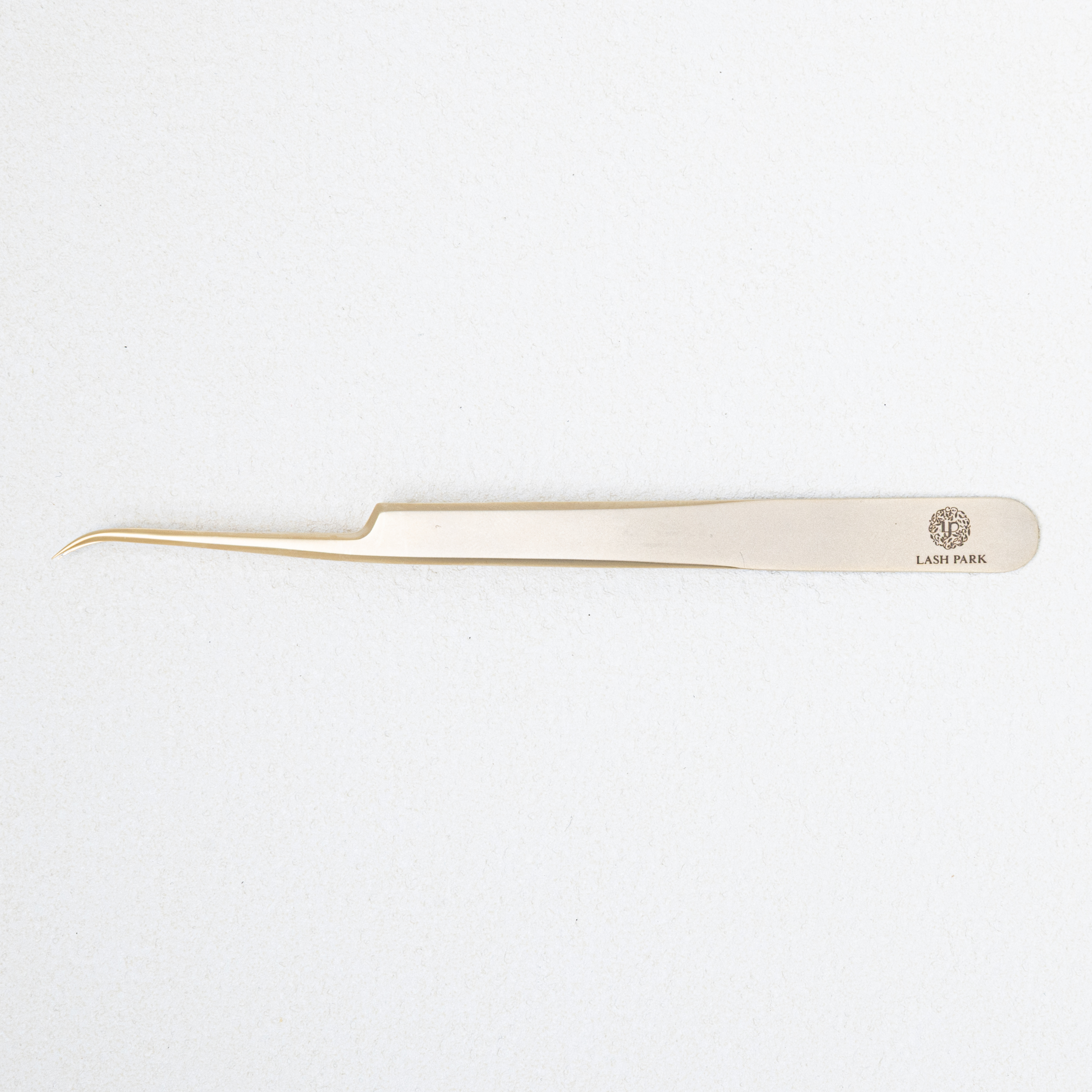 タイトツイーザー プロ用 ボリュームラッシュ用 軽量タイプ　マットゴールドの画像