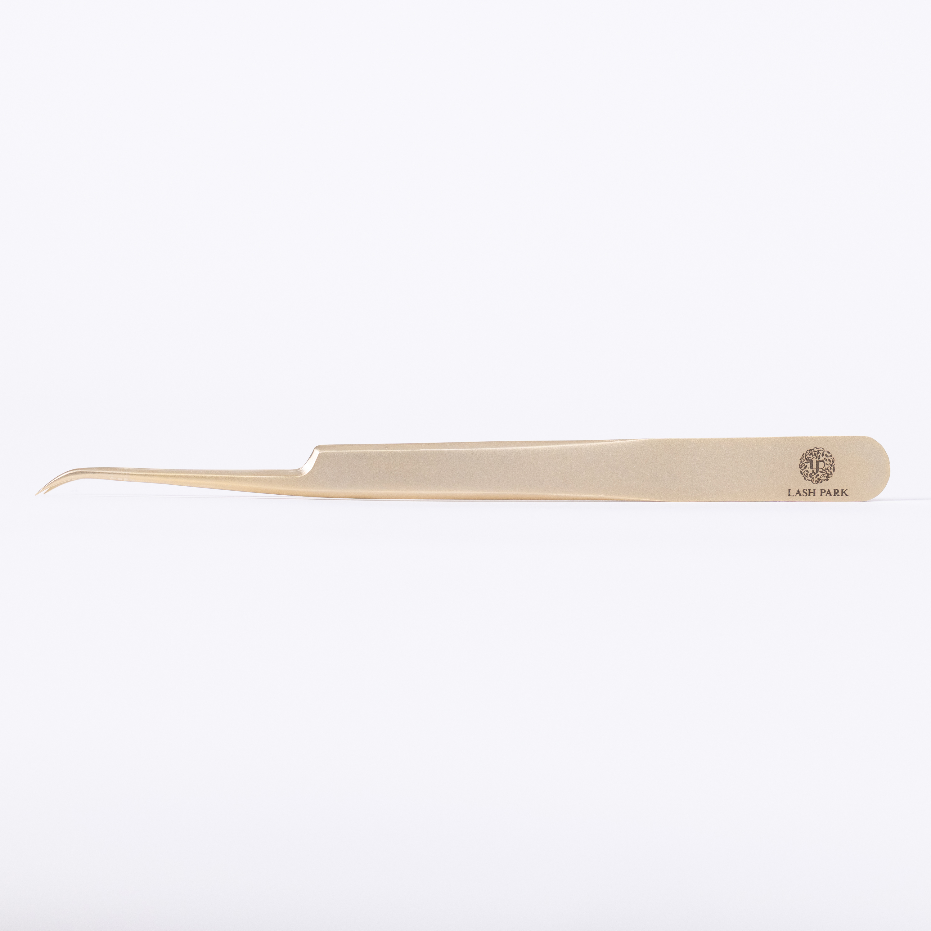 タイトツイーザー プロ用 ボリュームラッシュ用 軽量タイプ　マットゴールドの画像