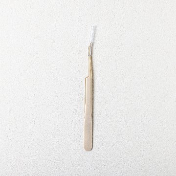 タイトツイーザー プロ用 ボリュームラッシュ用 軽量タイプ　マットゴールドの画像