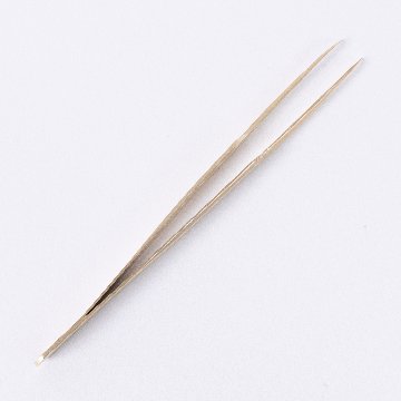 タイトツイーザー プロ用 ボリュームラッシュ用 軽量タイプ　マットゴールドの画像