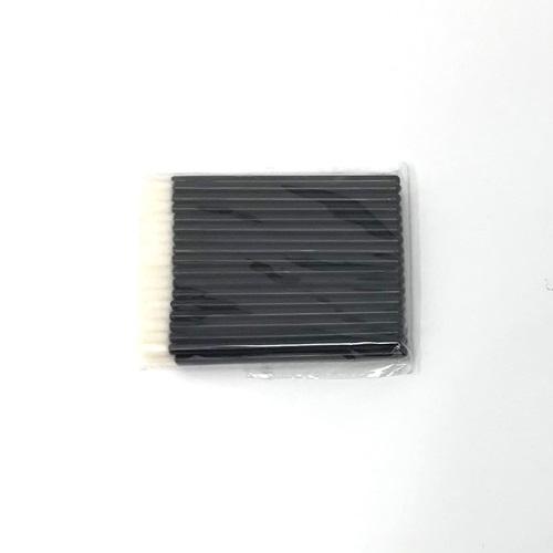 マイクロファイバーブラシ 50本入 ブラック リップブラシ まつ毛エクステ 画像
