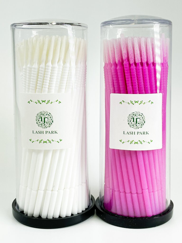 マイクロブラシスティック ロングタイプ　ホワイト　ピンク　2色の画像