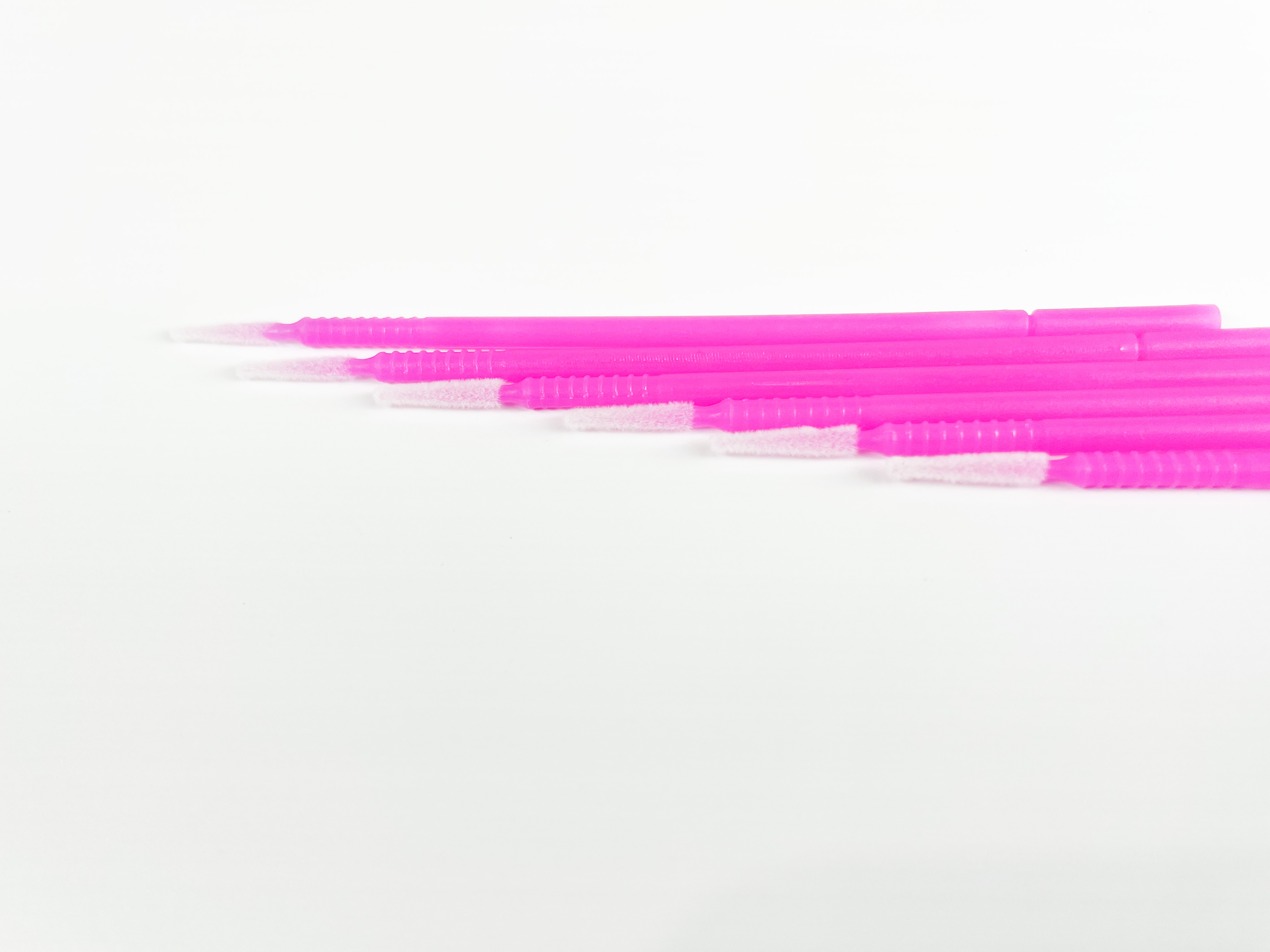 マイクロブラシスティック ロングタイプ　ホワイト　ピンク　2色画像