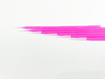マイクロブラシスティック ロングタイプ　ホワイト　ピンク　2色画像