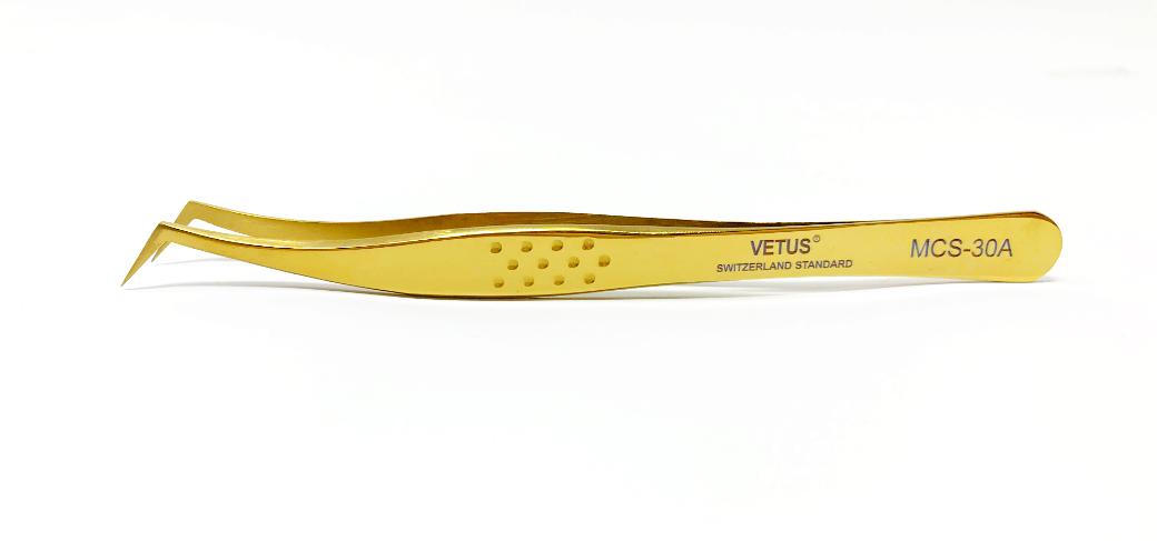 VETUS MCS-30A ツィーザー ゴールド　ボリュームラッシュに最適画像