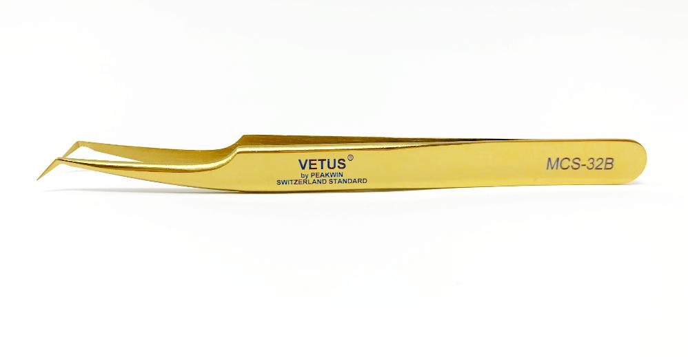 VETUS MCS-32B ツィーザー ゴールド　ボリュームラッシュに最適画像
