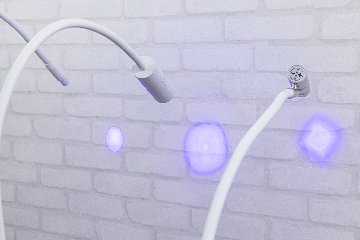 【Aタイプ】光調節可能　LEDスタンドライト　ゼロシート付属　まつげエクステ専用の画像