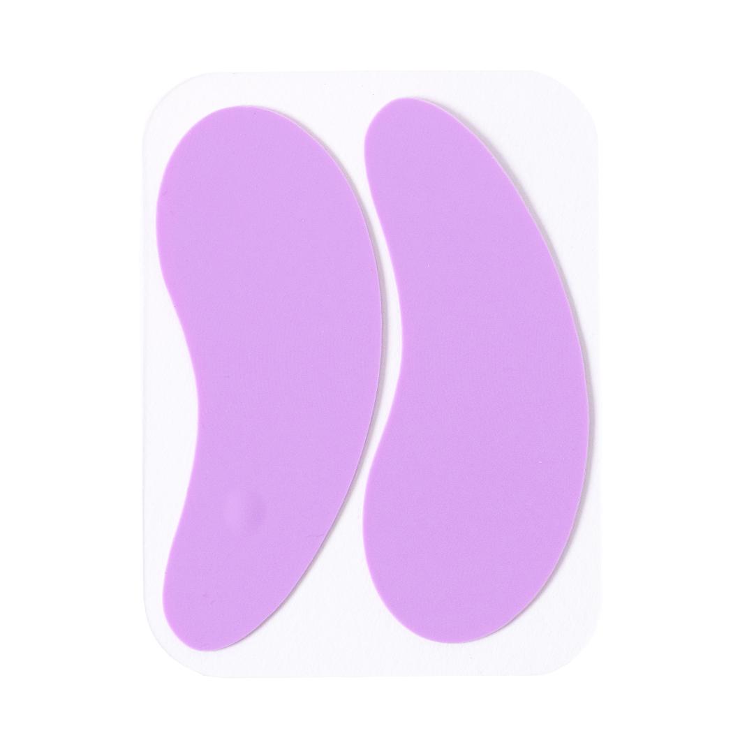 シリコンアイシート　パープル　アイパッチ　再利用可の画像