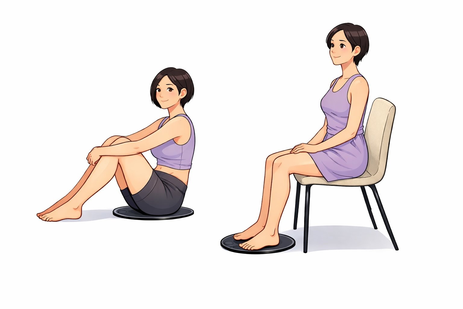 エンジュ ビートアップ シェイプ  フェムケア 座るだけ EMS 骨盤底筋トレーニング マシン 産後 ケア エクササイズ ギフト BEAT UP SHAPE 2026 最新 導電パンツ付きの画像