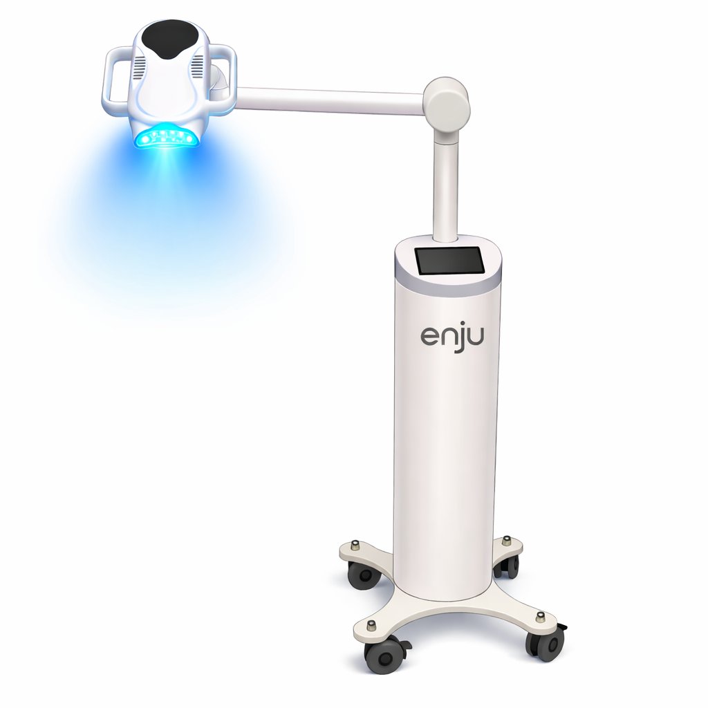 【業務用ホワイトニング機器】エンジュ ホワイト | 業界最高峰80W×LED10個 最短1.5ヶ月で投資回収の画像