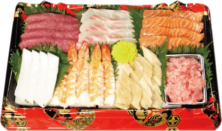 手巻き・チラシ寿司セット　　７種盛画像