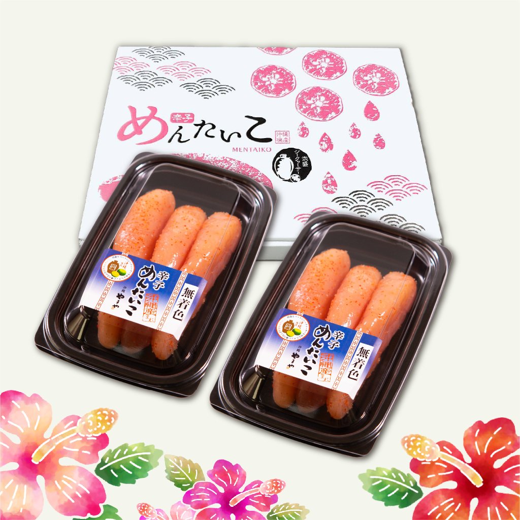無着色辛子めんたいこ ギフト箱入り (110g+110g)の画像