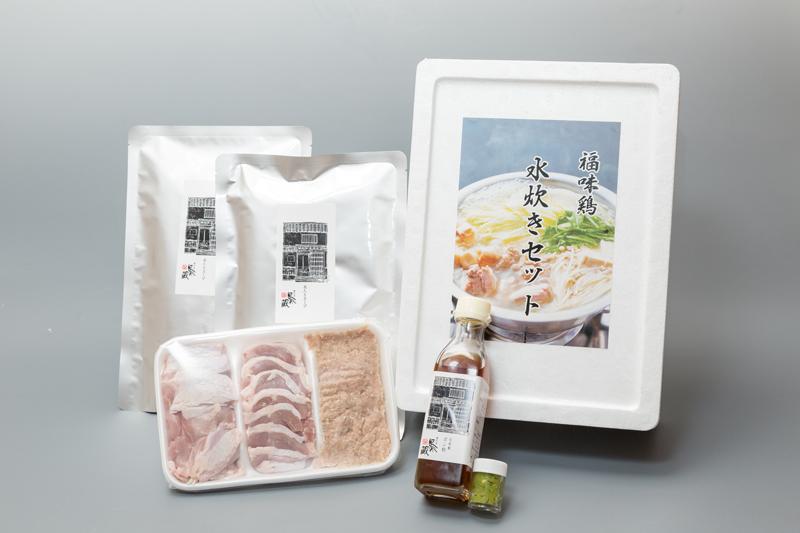 信州福味鶏水炊きセット【家庭用】　(2～3人前)の画像
