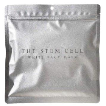THE STEM CELL ザ ステムセル ホワイトフェイスマスク 30枚 - Mặt nạ dưỡng da túi màu trắng 30 miếng画像
