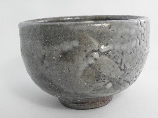 hch-21  唐津抹茶茶碗 文部大臣奨励賞受賞作家　荒川明作 木箱付きの画像