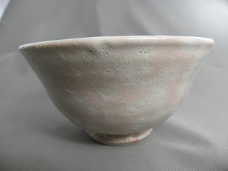 gch-2 御本手井戸茶碗　抹茶茶碗　文部大臣奨励賞受賞作家　荒川明作 木箱付きの画像