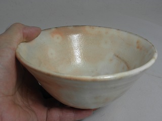 kch-18  御本手 抹茶茶碗　文部大臣奨励賞受賞作家　荒川明作 木箱付きの画像