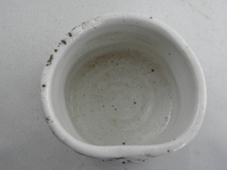 nch-13- 極上金　 志野焼 抹茶茶碗  文部大臣奨励賞受賞　茶陶賞受賞　作家 荒川明作　送料無料　木箱付き こだわりのギフト 還暦祝い などの贈り物に最適  無料ラッピングの画像