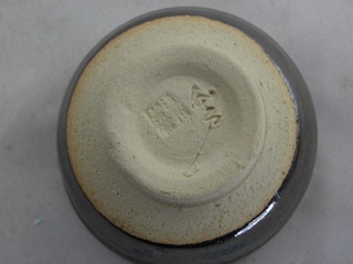 ngu-25  オーロラ天目 ぐいのみ　おちょこ　 文部大臣奨励賞受賞作家 荒川明作　木箱付き こだわりのギフト 還暦祝い などの贈り物に最適  無料ラッピング　  ngu-25の画像